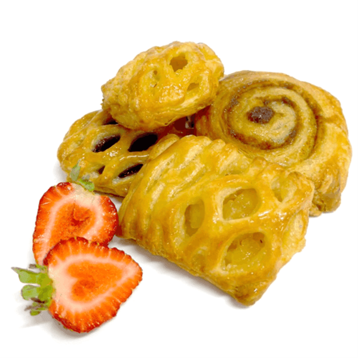 Assorted Danish pastries