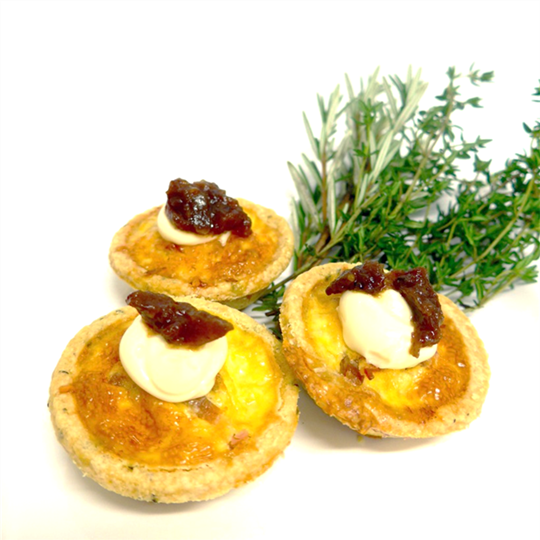 Bacon and Egg in Puff Pastry