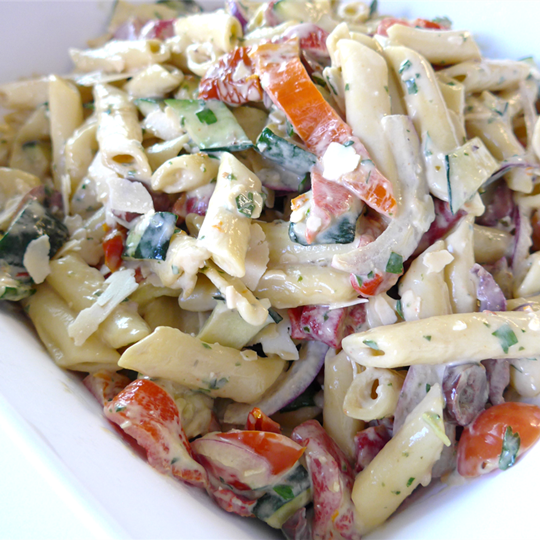 Penne Pasta Salad (V)