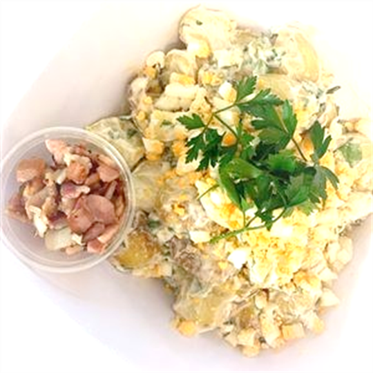 Traditional Potato Salad with Bacon (GF)