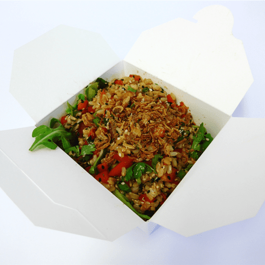 Cold Noodle Box - Classic Brown Rice Salad (GF, VG)