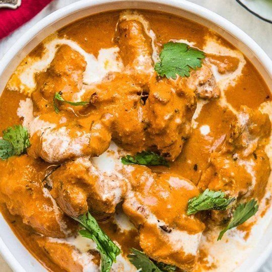 Hot Noodle Box - Butter Chicken with Steamed Rice (GF, NF)