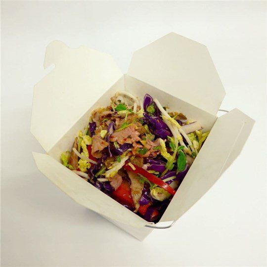 Cold Noodle Box - Beef and Asian Slaw (GF, DF)