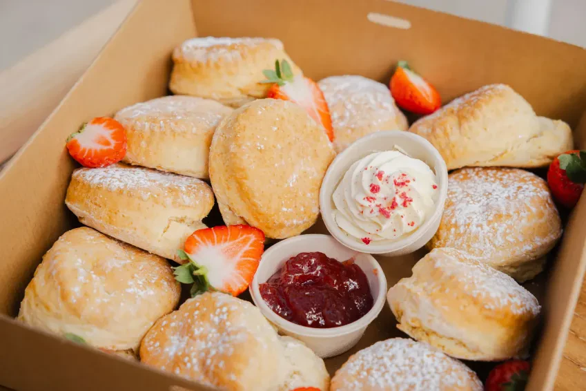 Scones with Tasmanian Jam & Cream