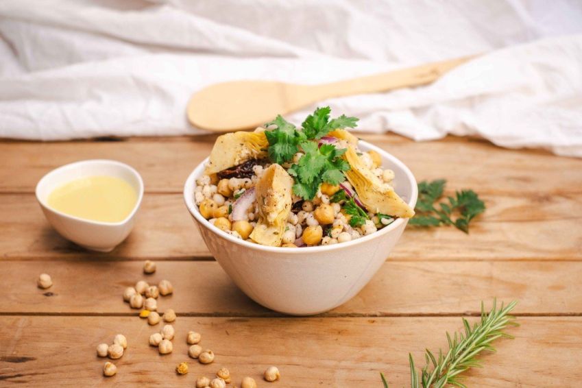 Artichoke & Couscous Salad