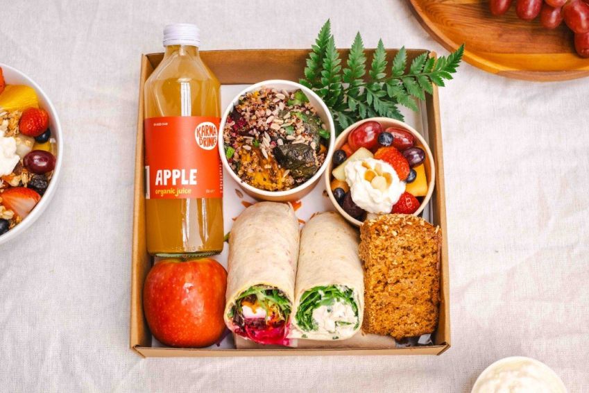 Chicken Wrap Lunch Box