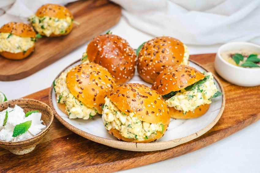 Egg Brioche Bun