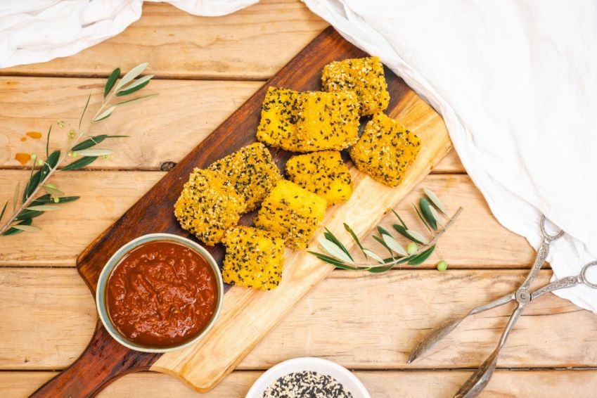 Sesame Crumbed Tofu