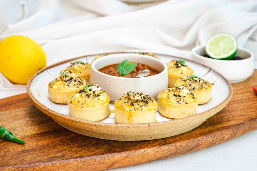 Cheese & Leek Tartlet