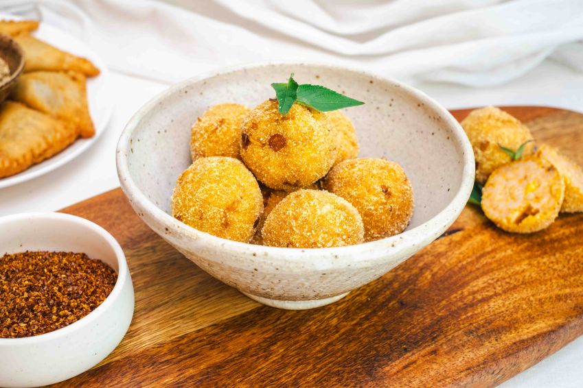 Kenyan Irio Rice Balls