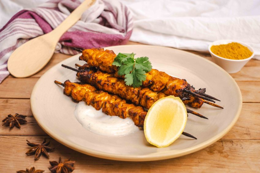 Middle Eastern Chicken Skewer