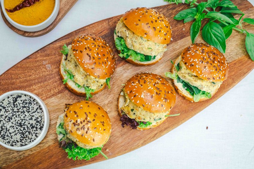 Falafel Brioche Bun