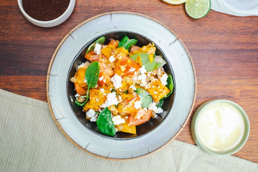 Pumpkin & Chickpea Salad