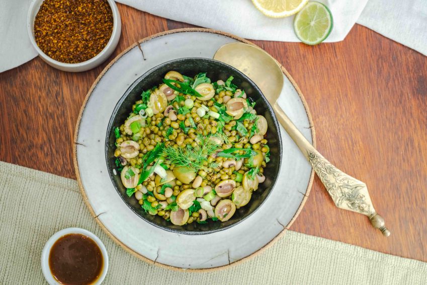 Eritrean Bean Salad