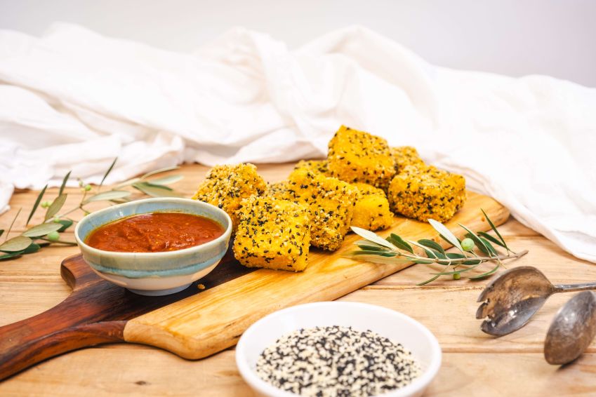 Sesame Crumbed Tofu