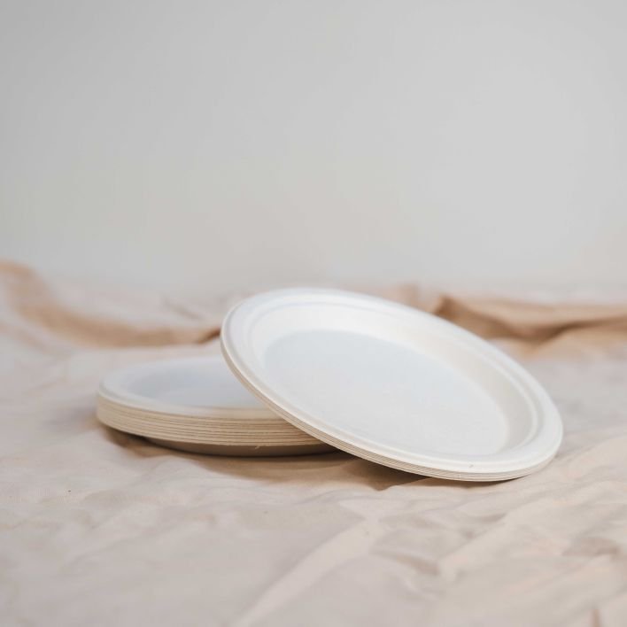 Biodegradable 9 inch Plates - Pack of 25