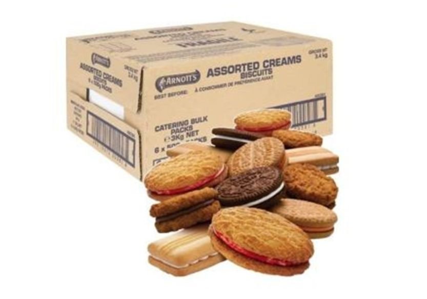 Arnotts Assorted Cream Biscuits box