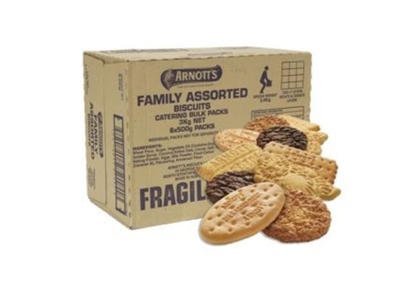 Arnotts Family Assorted Sweet Biscuits box