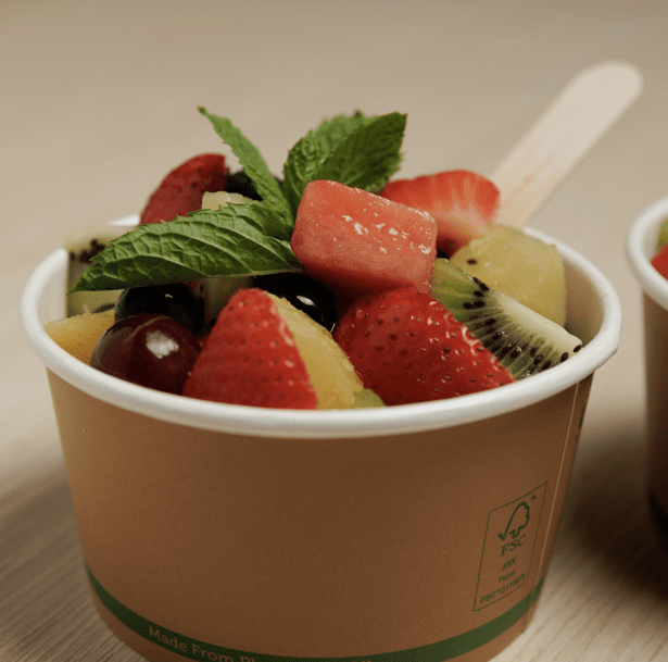 Fresh Fruit Salad Pots 