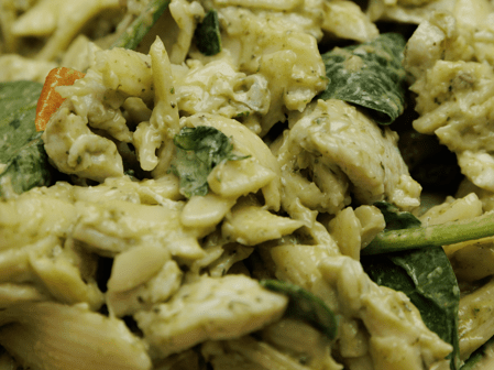 Salad Box to Share-Chicken Pesto Penne Salad 