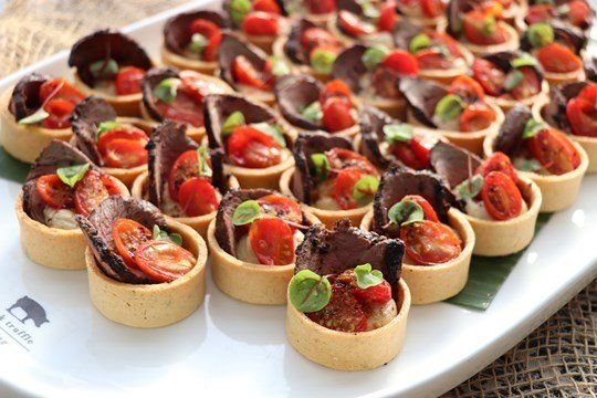 Dukkah Crusted Lamb Tartlets