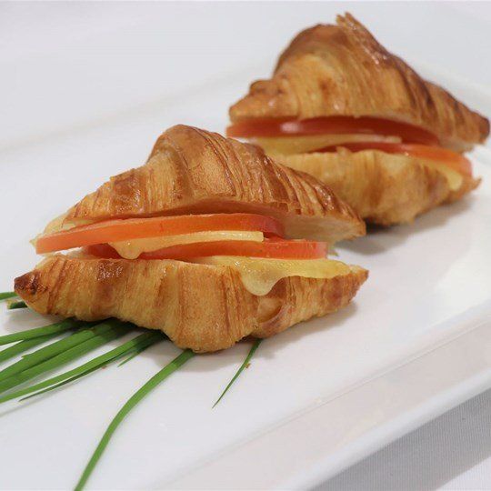 Savoury Croissant  - cheese and tomato