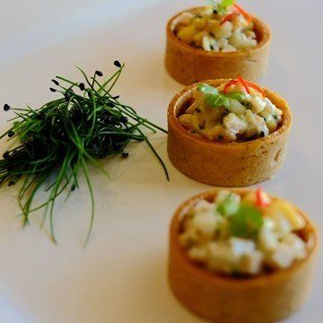 Smoked Chicken Tart with Hazelnut Lemon Mayonnaise