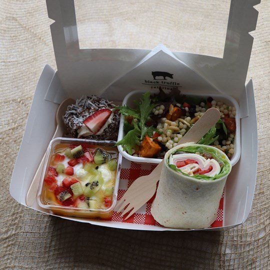 White Savoury Lunch Box 1