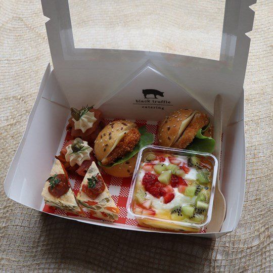 White Savoury Lunch Box 2