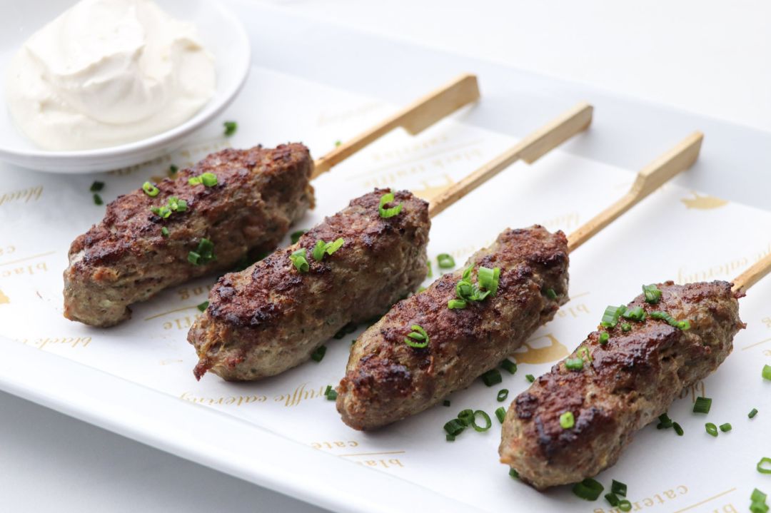 Lamb Kofta Skewer - with tahini dipping sauce (GF)