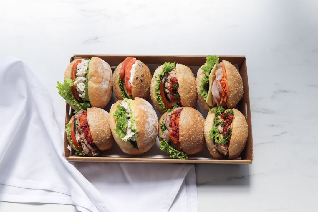 Bap - filled dinner roll