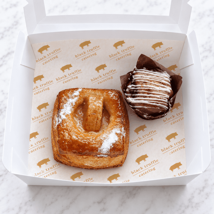 White Morning/Afternoon Tea Box 1
