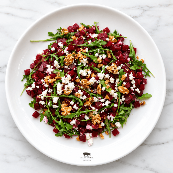 Salad - Beetroot, Rocket, Feta & Walnut Salad - Side Serve