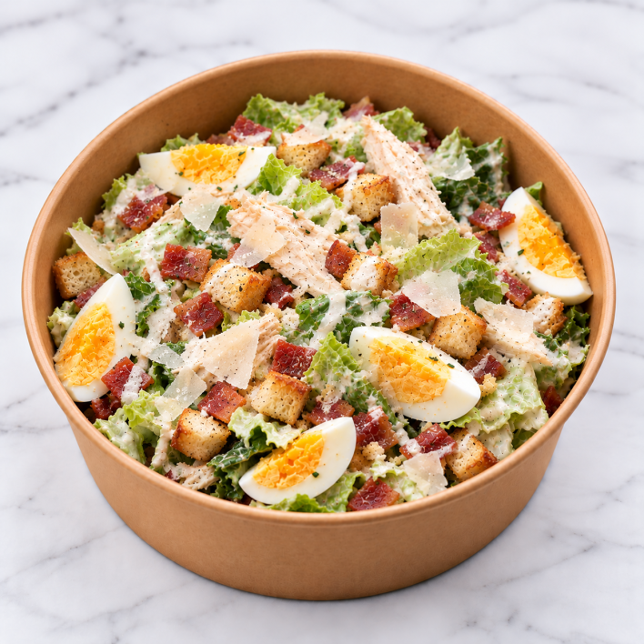 Salad - Chicken Caesar Salad  - Main Serve 