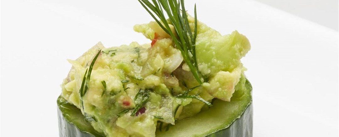 Cucumber Cups - Avocado GF VEGAN
