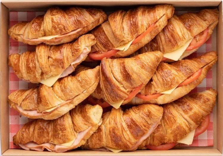Crusty Standard Croissants Platter