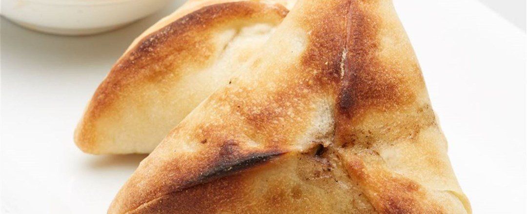 Mini Vegan Spinach Triangles