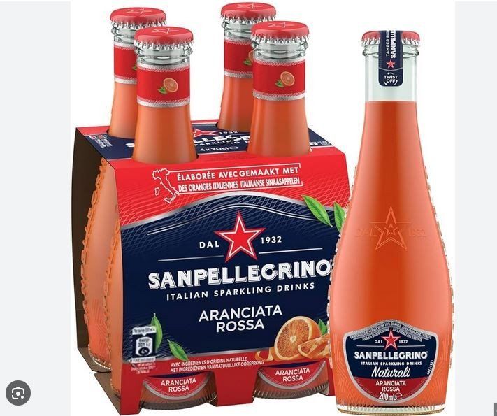 San Pellegrino 200ml Aranciata Rossa