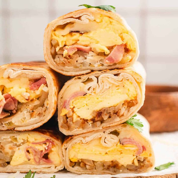 Breakfast Wrap Box ( 10 Pieces)