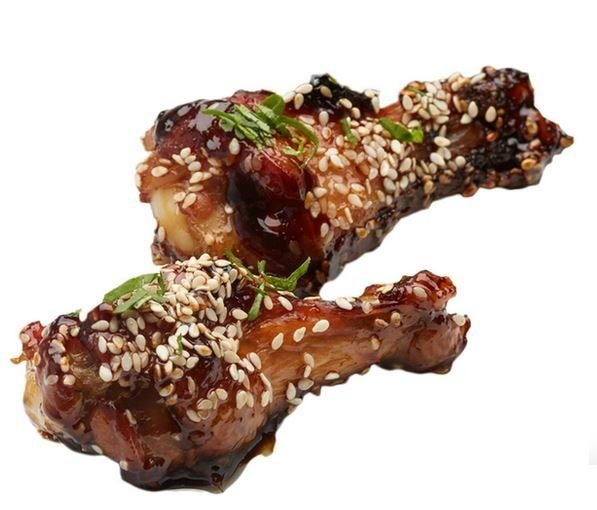 Sesame soy chicken drumettes