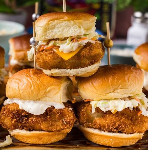 Crumbed Fish Slider