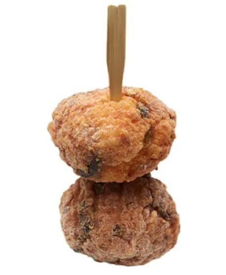 Thai Chicken, Chilli & Lemongrass Balls with lime mayo GF