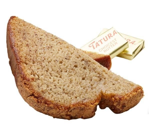 Banana Bread with butter