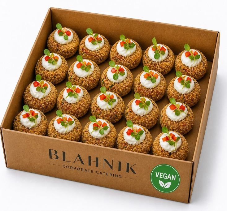 Mini Curried chic pea and vegetable patties Vegan