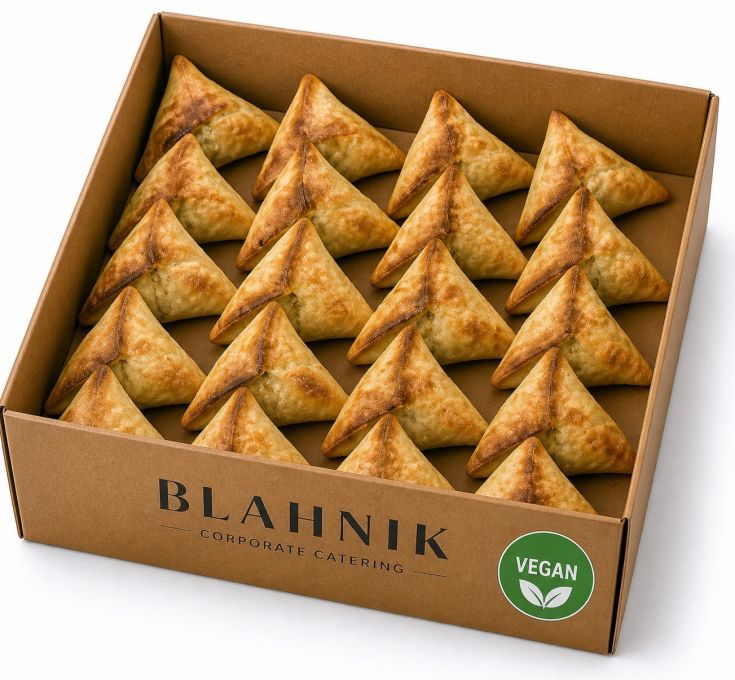 Mini Vegan Spinach Triangles