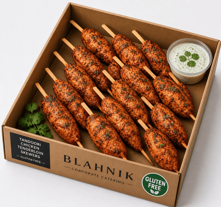 Tandoori Chicken Tenderloin Skewers GF