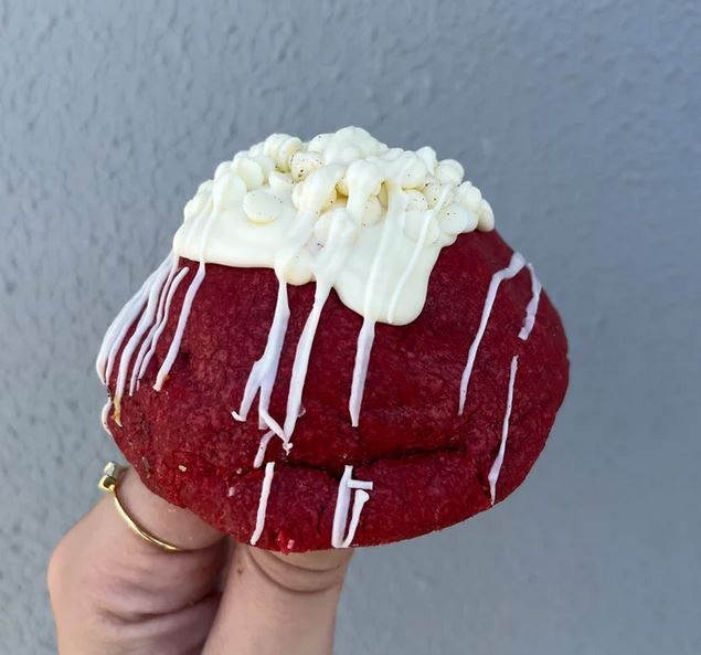Red Velvet Loaded Cookie