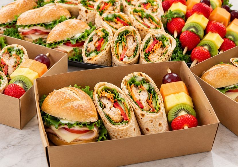 Vegan Pita wrap Lunch Package 