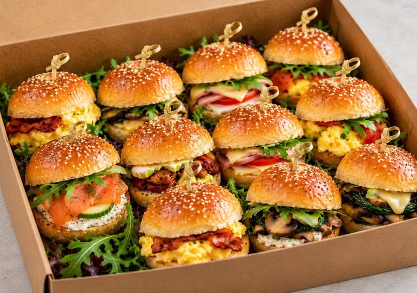 Breakfast Standard Slider Platter