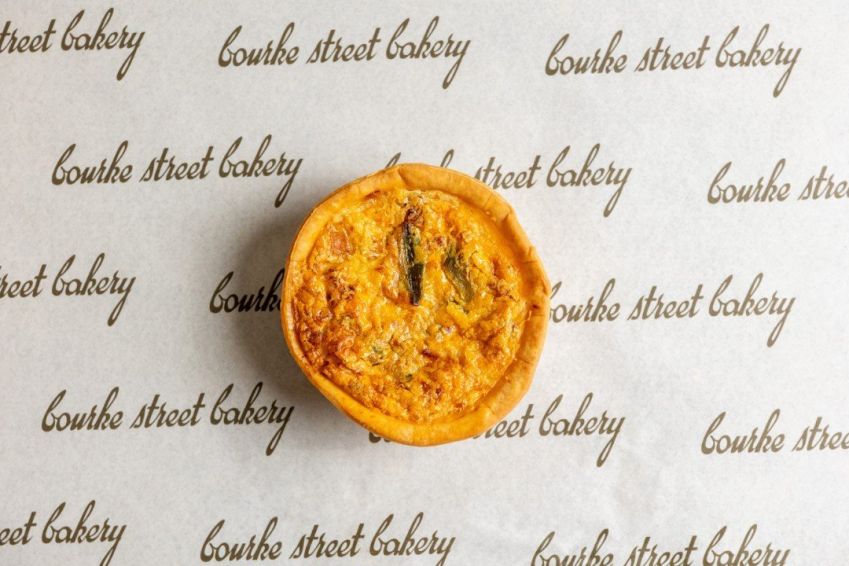 Bacon, Cheddar, Shallot Quiche